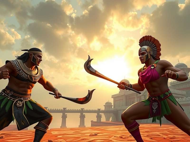 Kochi Battle Gladiator combat styles showcasing Kerala martial arts